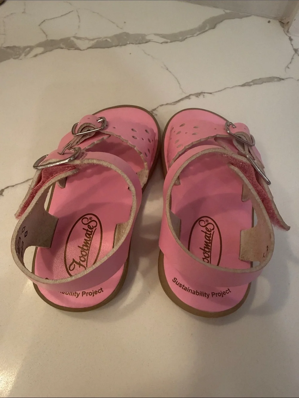 Footmates Eco-Ariel in Bubblegum Micro Size 6
